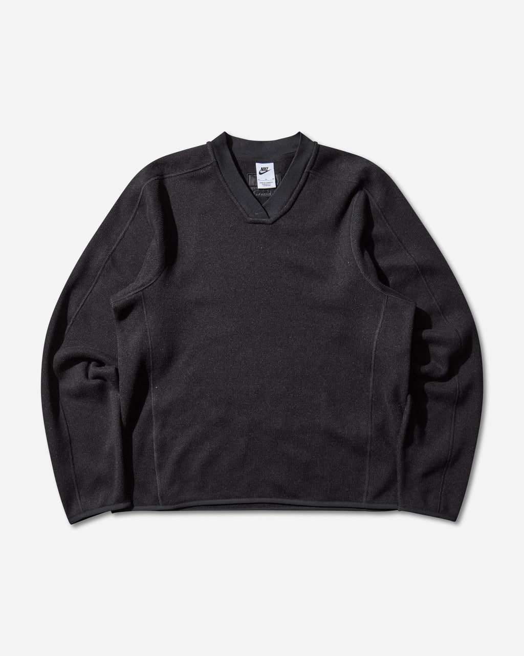 Оригінальна Stüssy Thermal Pullover Black Nike – боковий вид