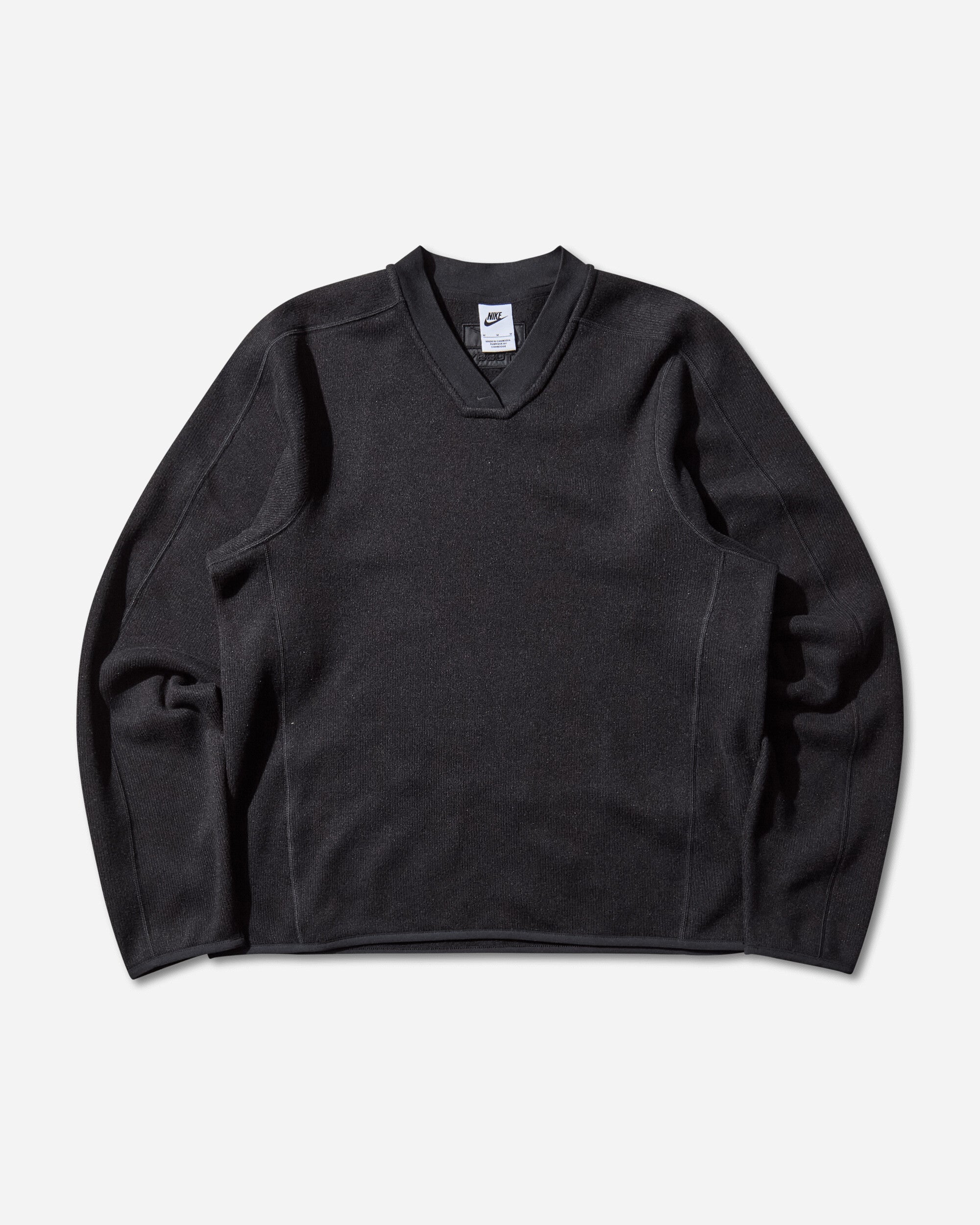 Оригінальна Stüssy Thermal Pullover Black Nike – боковий вид - NIKE