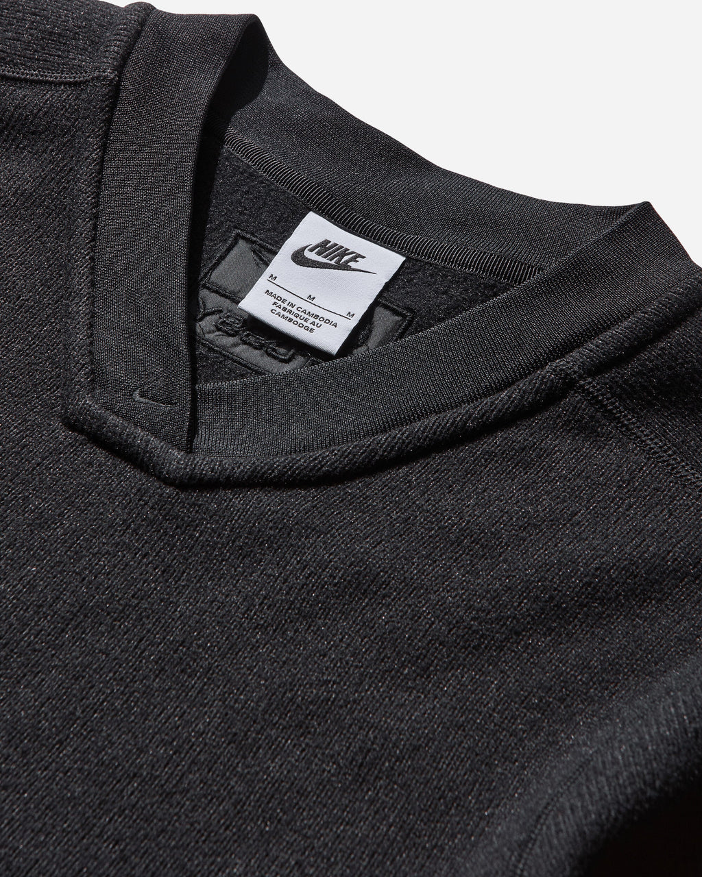 Оригінальна Stüssy Thermal Pullover Black Nike – детальний вид