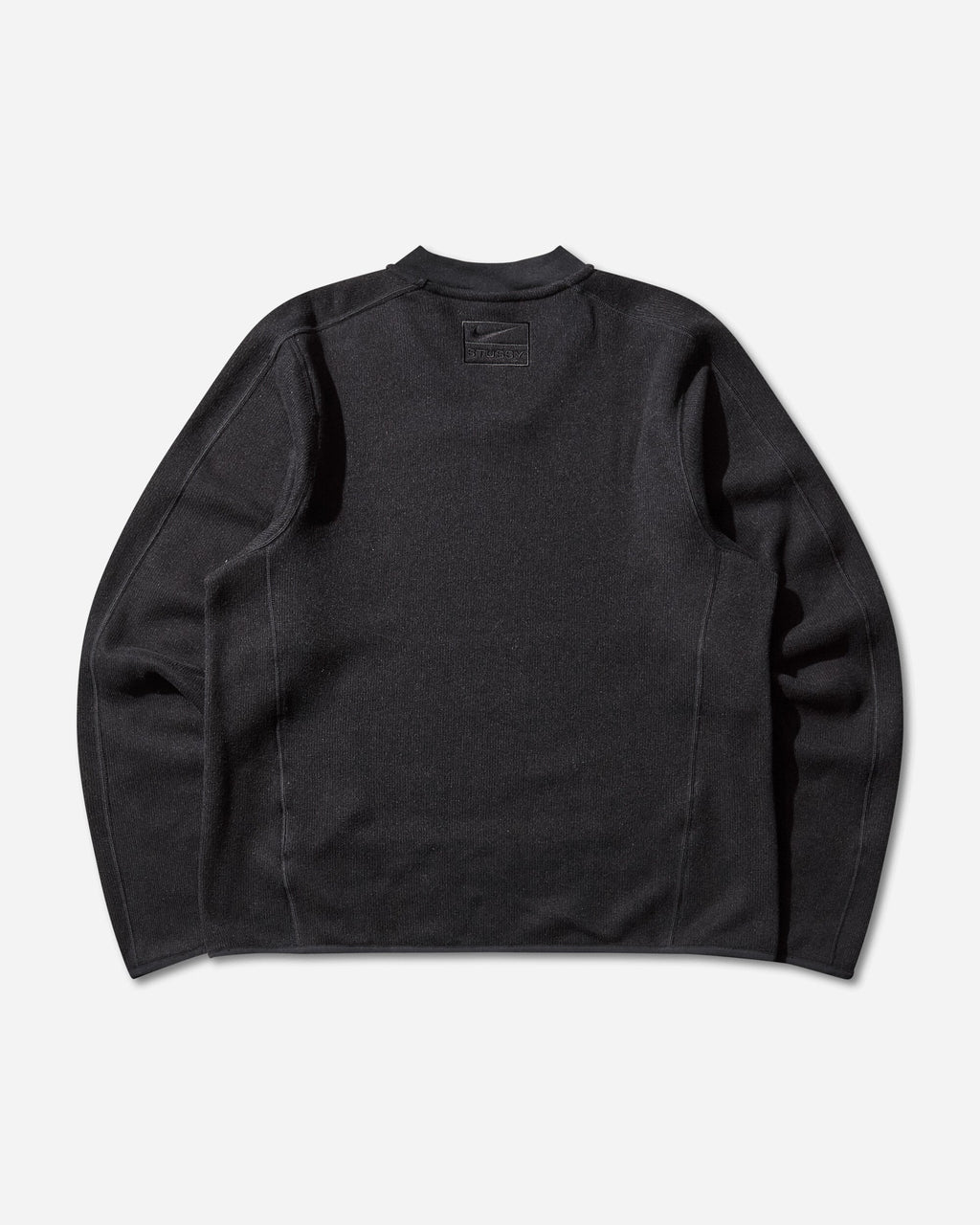 Оригінальна Stüssy Thermal Pullover Black Nike – вид ззаду