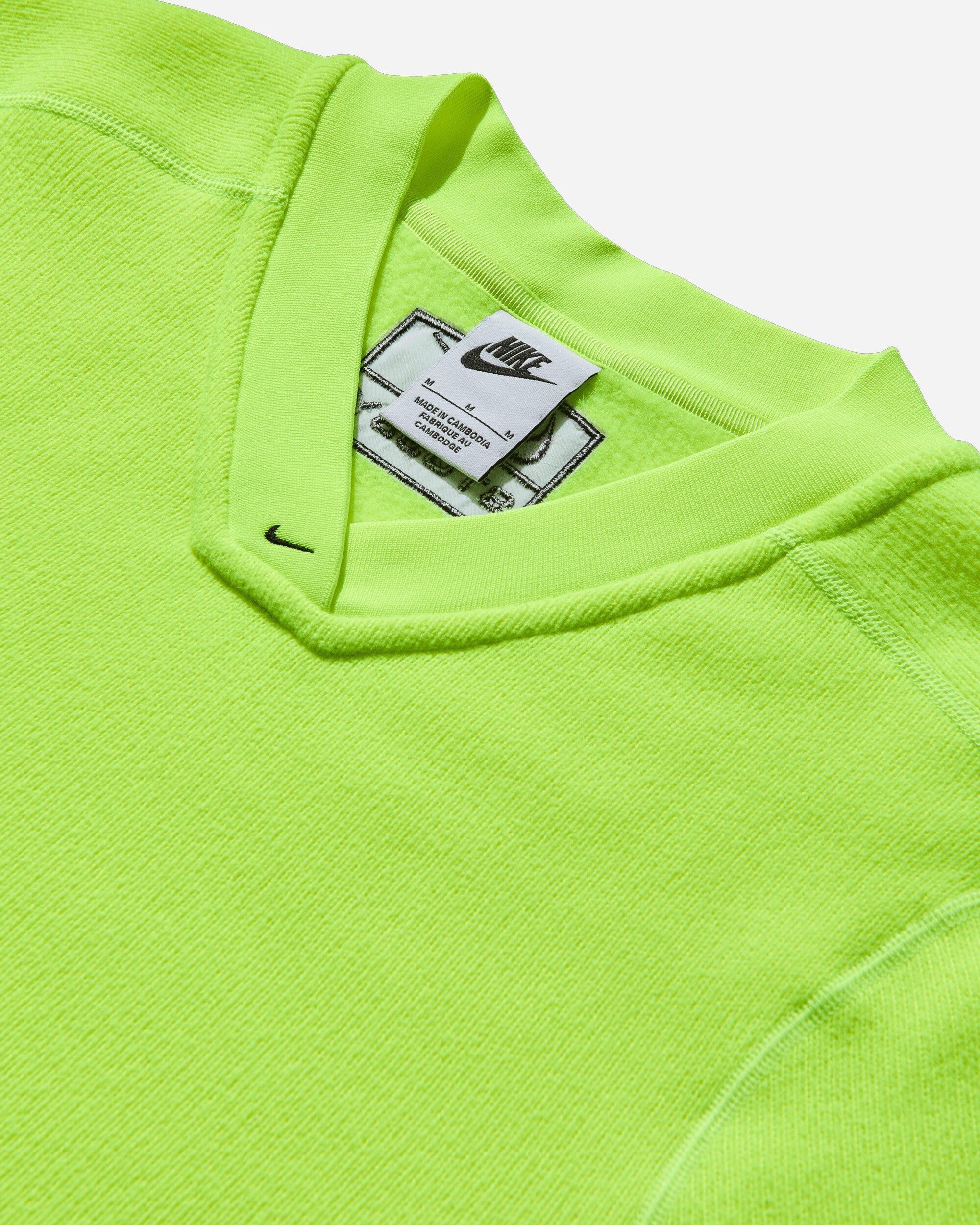 Оригінальна Stüssy Thermal Pullover Volt Nike – детальний вид - NIKE