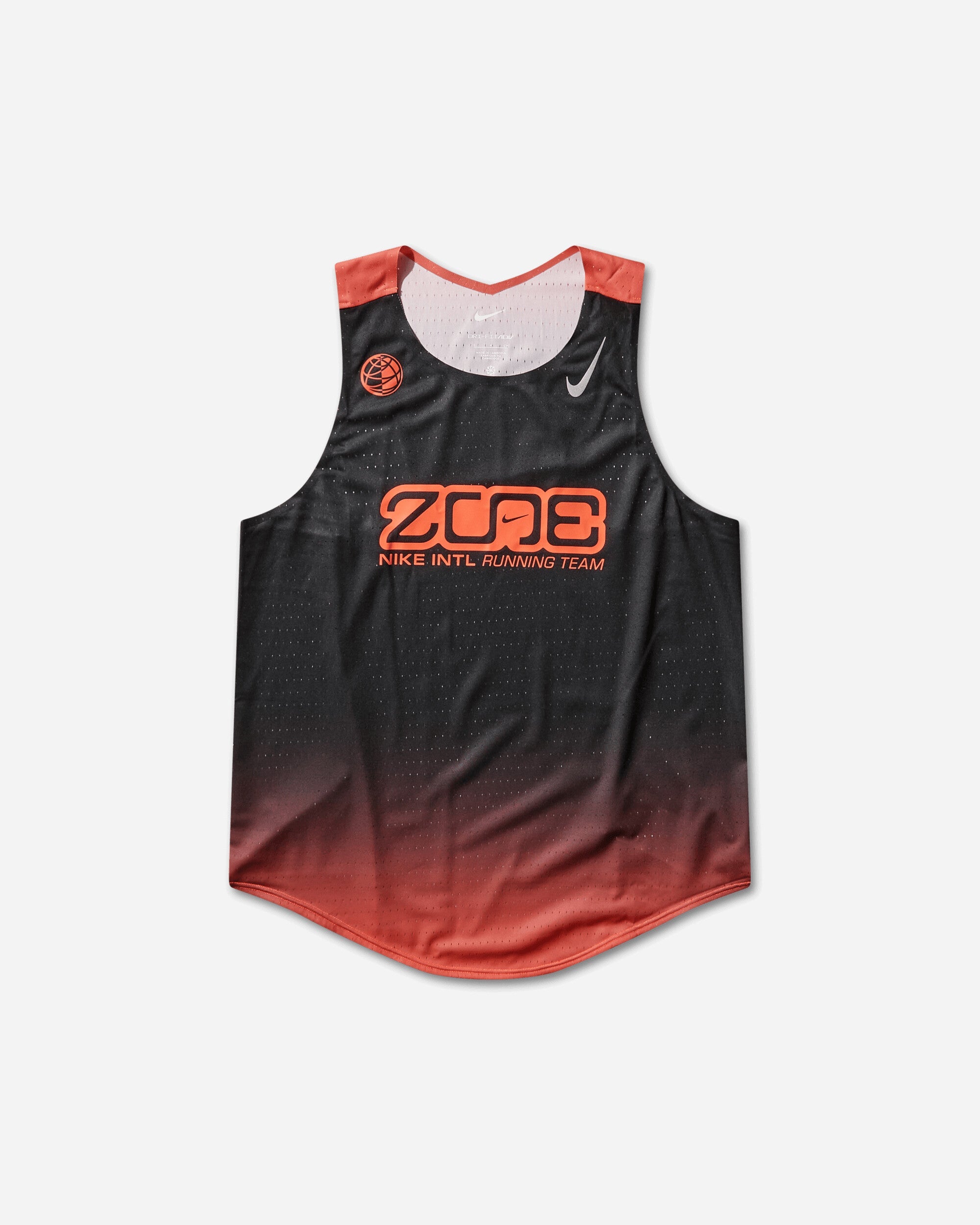 Оригінальна Womens Aeroswift Dri-Fit Adv Running Vest Black Nike – боковий вид
