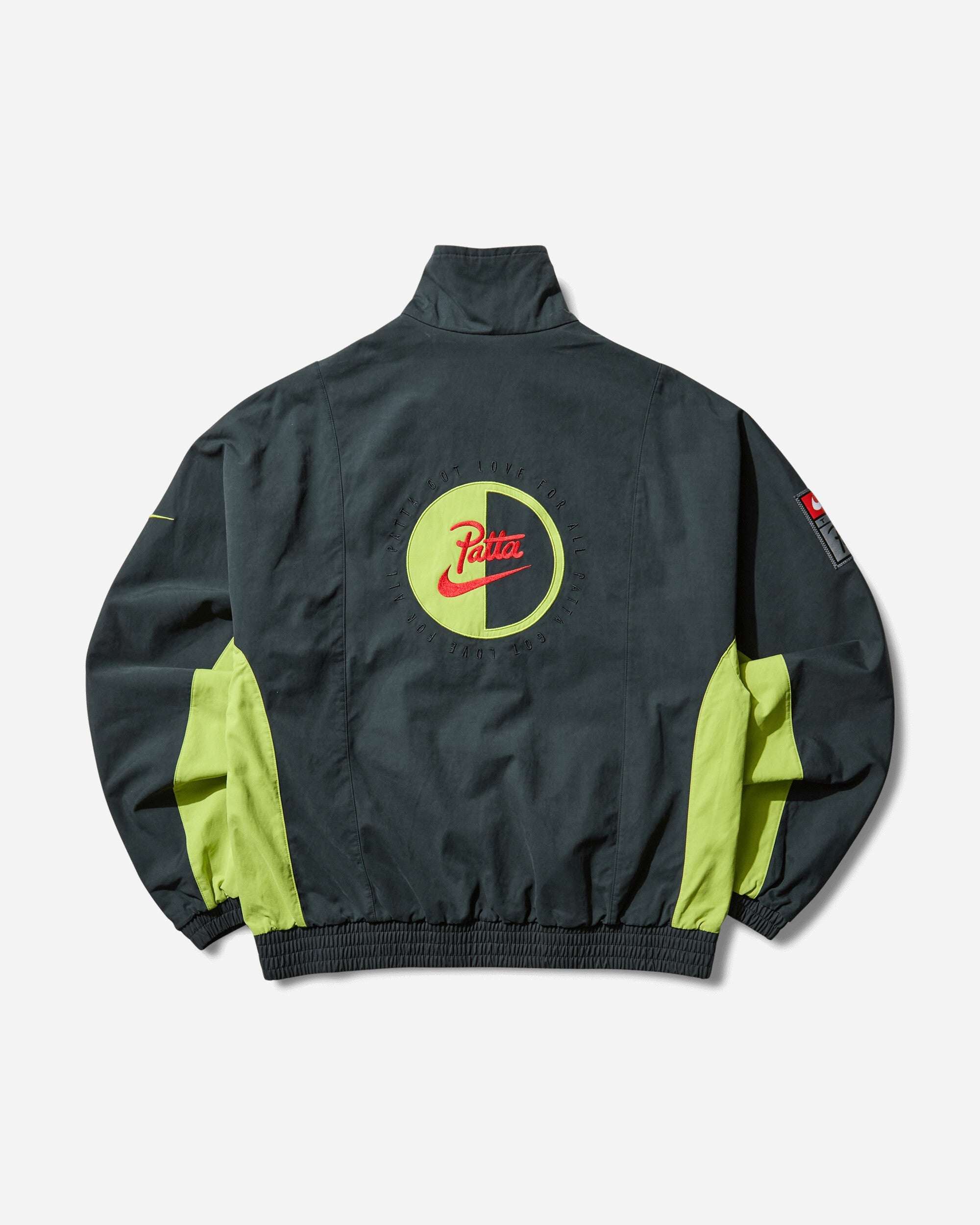 Оригінальна Mens Patta Tracksuit Jacket Black Nike – вид ззаду - NIKE