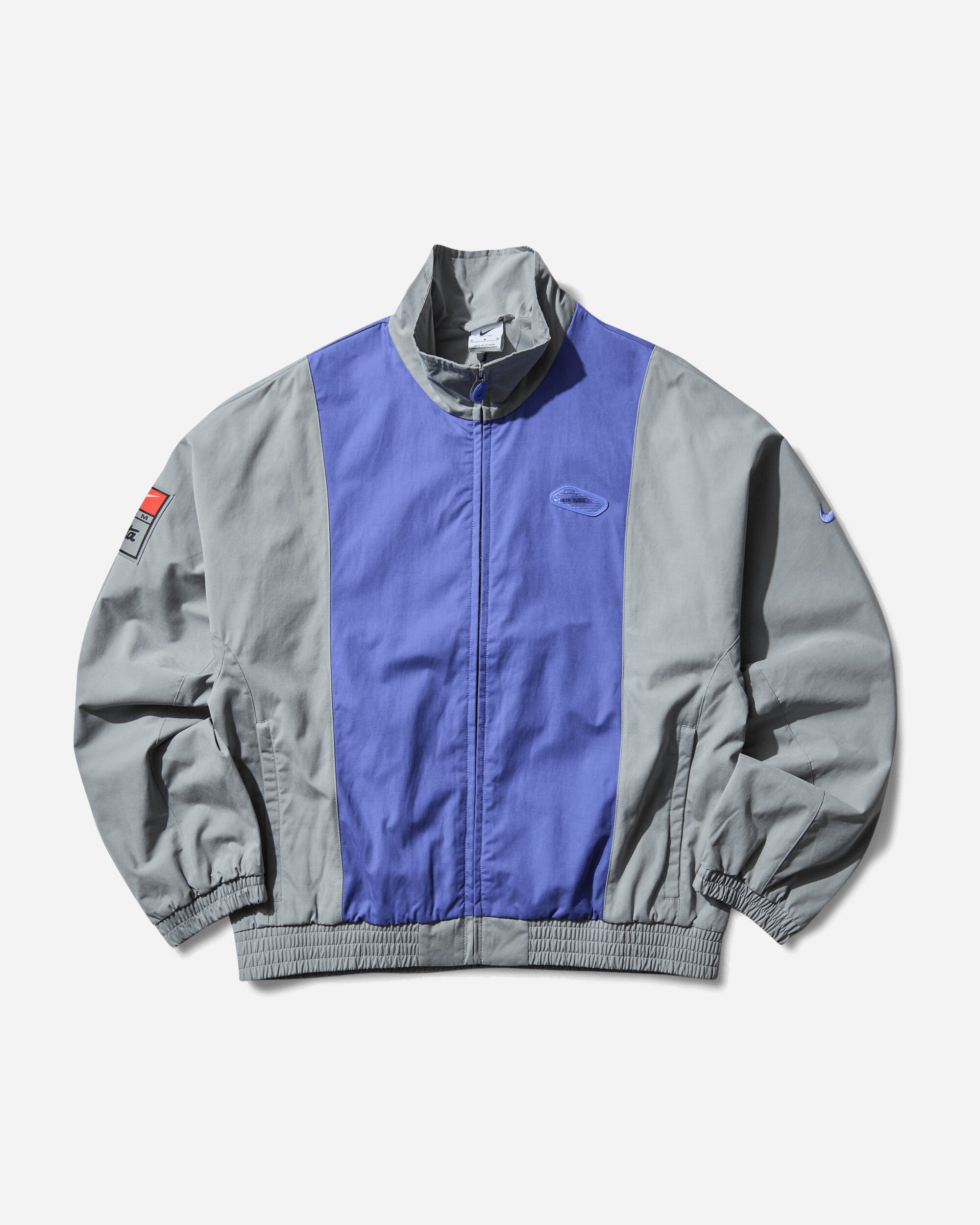 Mens Patta Tracksuit Jacket Particle Grey Nike оригінал – Купити в Україні – боковий вид - NIKE