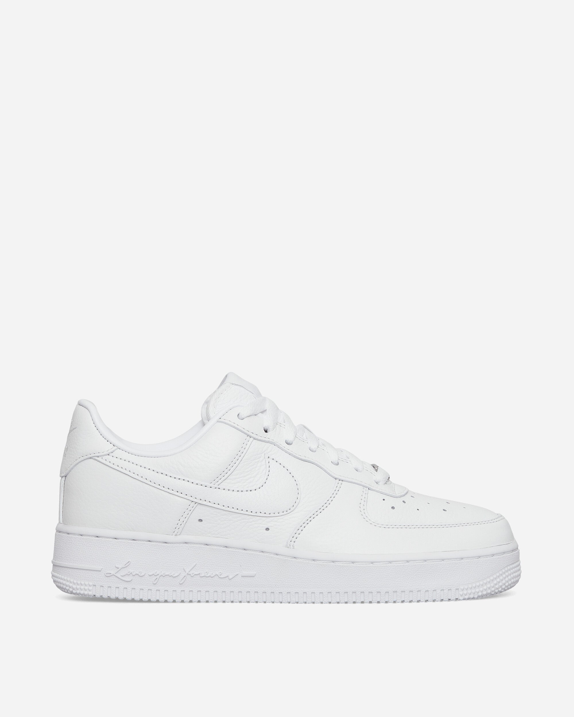 Оригінальна Nocta Air Force 1 Sneakers White Nike – боковий вид - NIKE