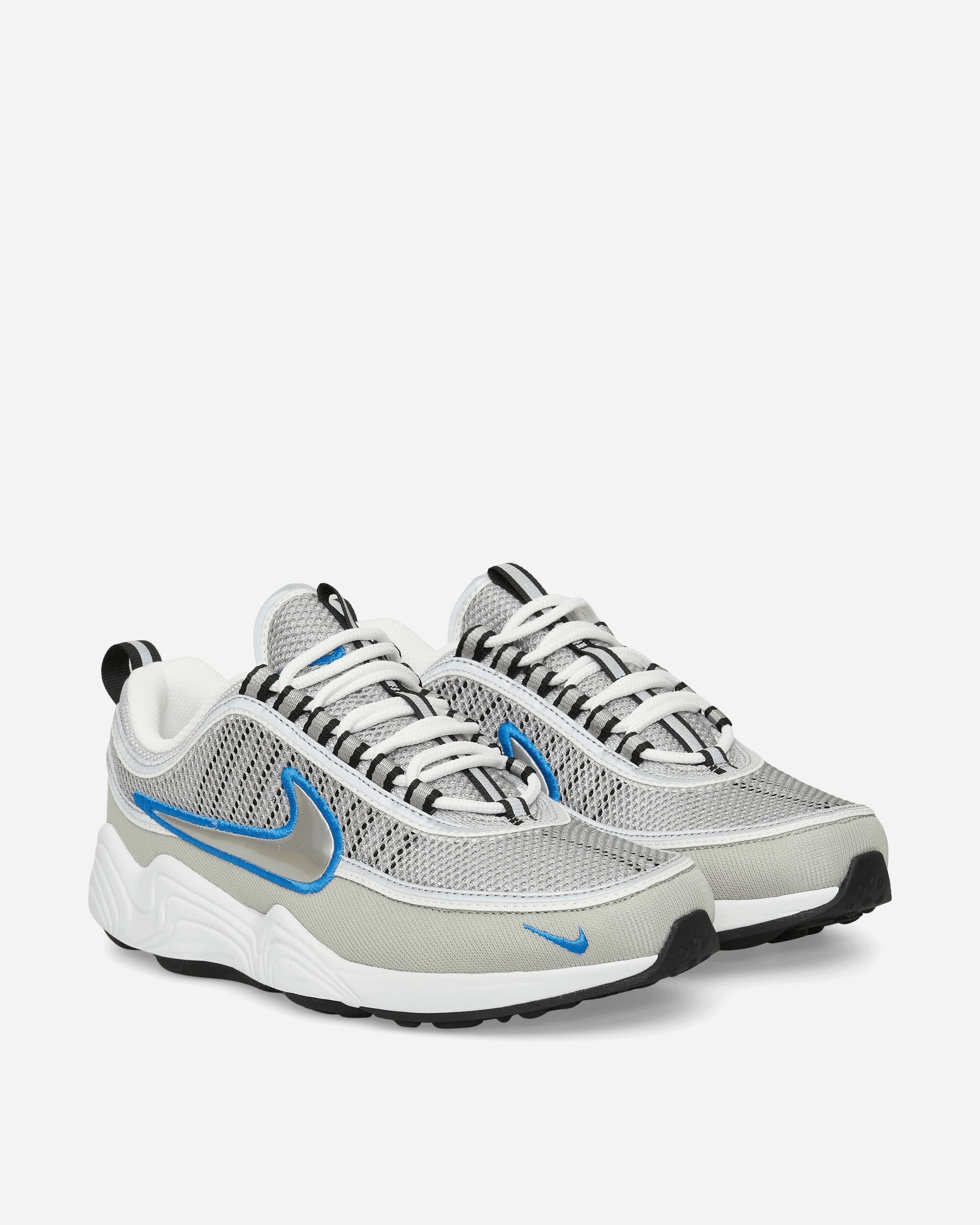 Air Zoom Spiridon Sneakers Metallic Silver Nike – Гарантія оригінальності – вид ззаду - NIKE
