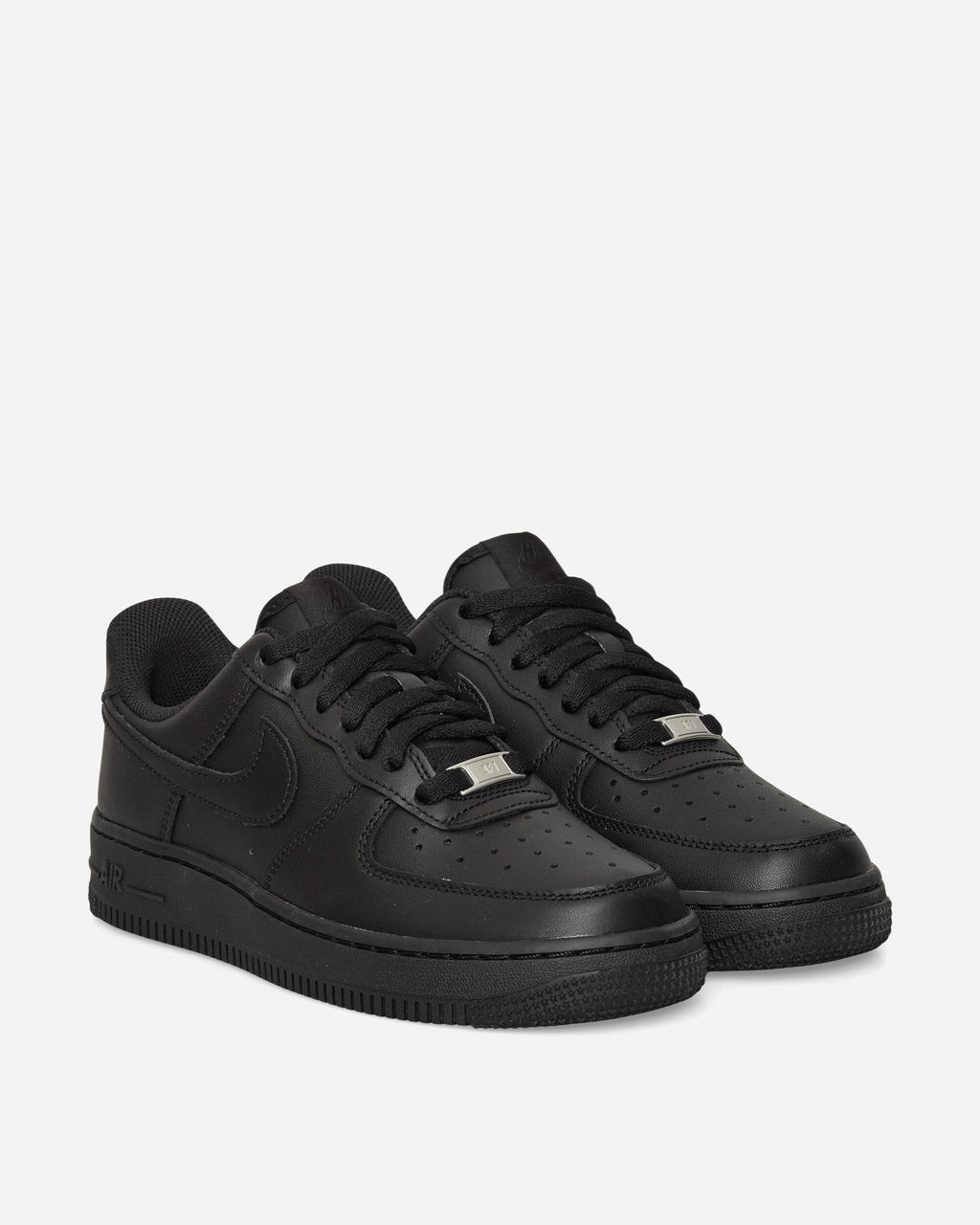 Womens Air Force 1 07 Sneakers Black Nike оригінал – Купити в Україні – вид ззаду