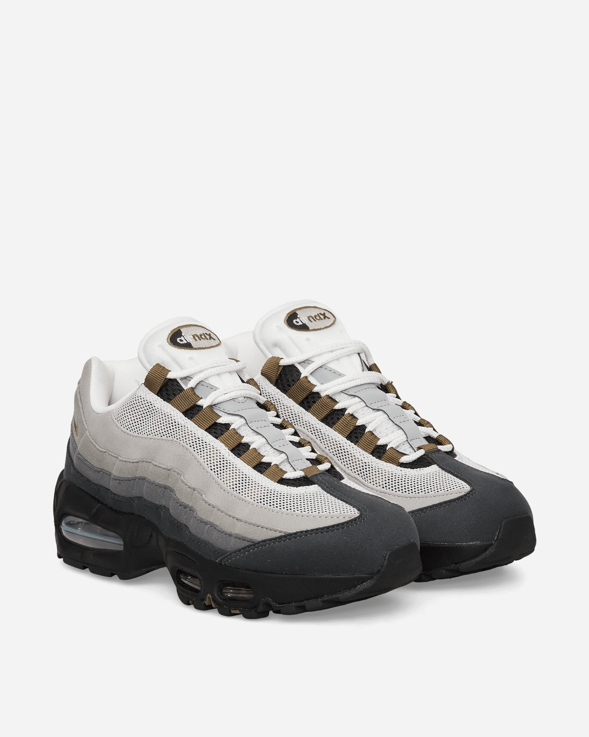 Womens Air Max 95 Sneakers Medium Olive Nike оригінал – Купити в Україні – вид ззаду - NIKE