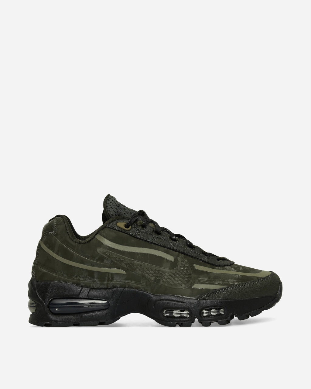 Оригінальна Worksout Air Max 95 Sneakers Medium Olive Nike – боковий вид
