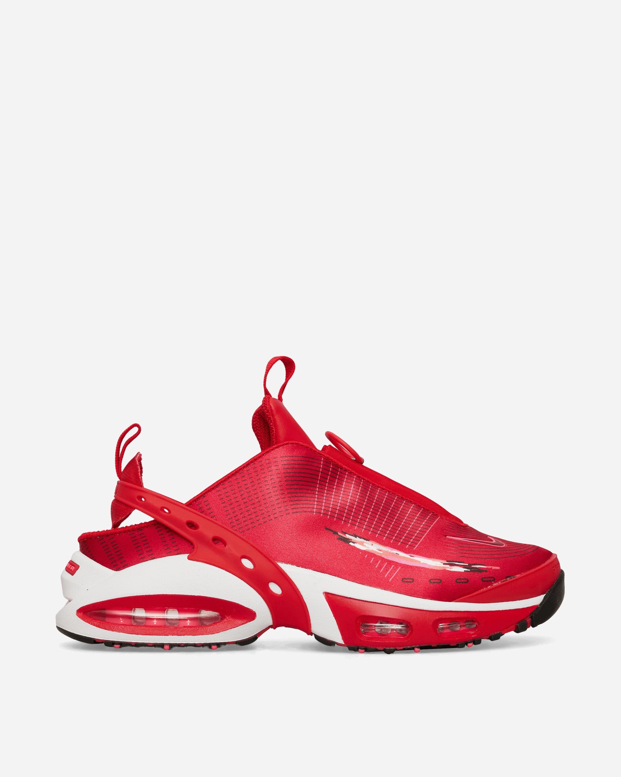 Womens Air Max Craze Sneakers University Red Nike – Гарантія оригінальності – боковий вид - NIKE