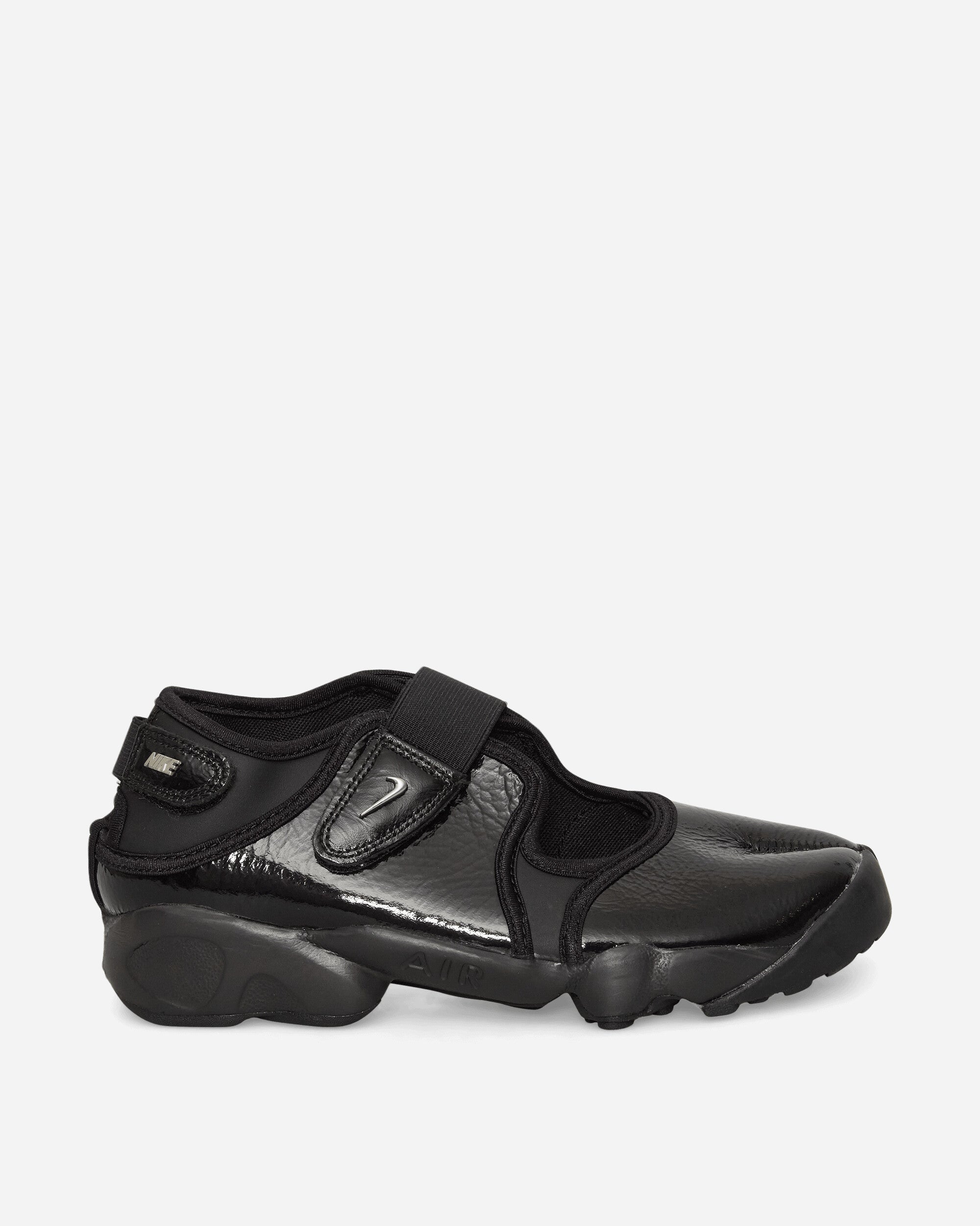 Womens Air Rift Sandals Black Nike – Гарантія оригінальності – боковий вид - NIKE