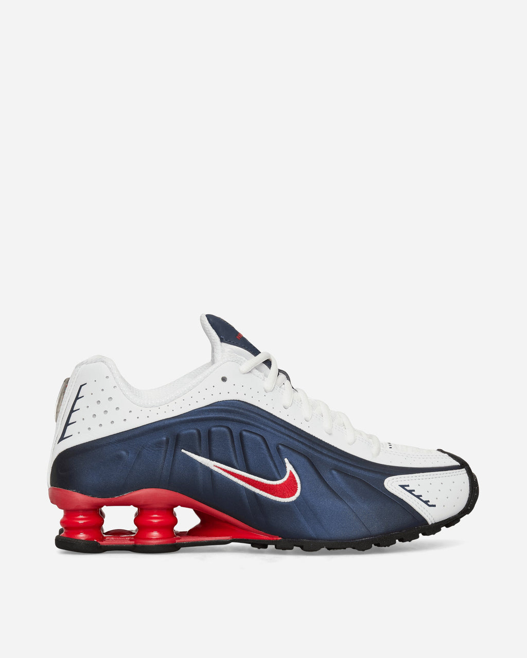 Shox R4 Sneakers Midnight Navy Nike – Гарантія оригінальності – боковий вид
