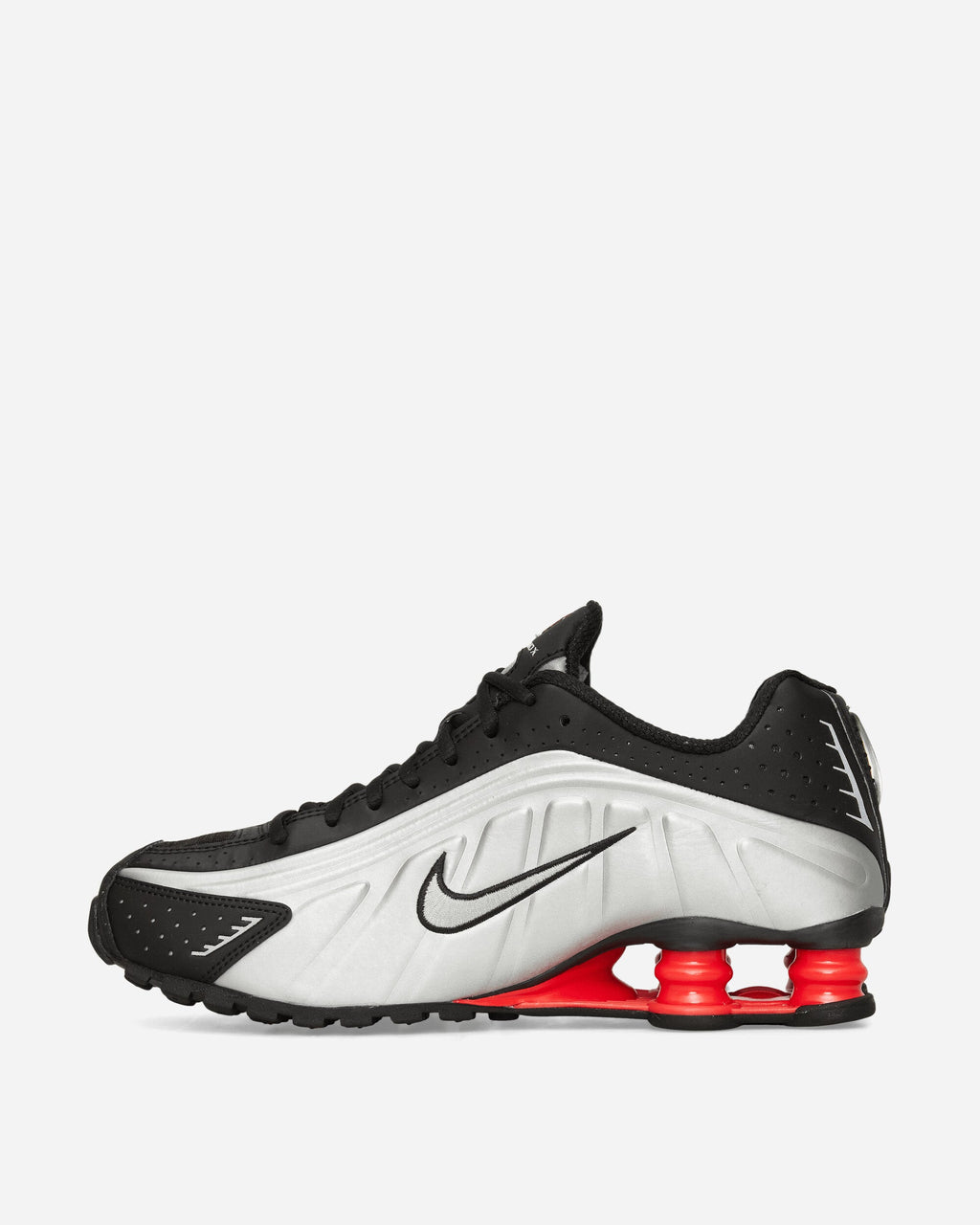 Оригінальна Womens Shox R4 Sneakers Metallic Silver Nike – детальний вид