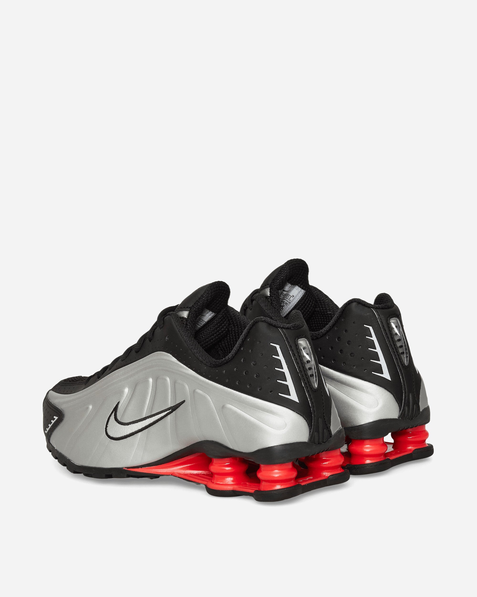 Оригінальна Womens Shox R4 Sneakers Metallic Silver Nike – збільшений вид