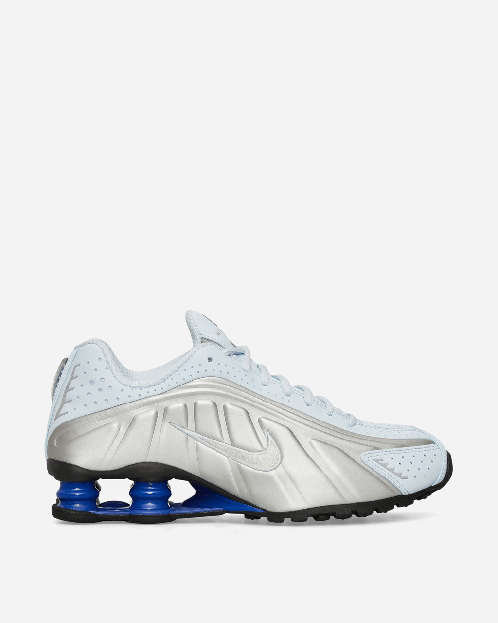 Оригінальна Womens Shox R4 Sneakers Blue Tint Nike – боковий вид