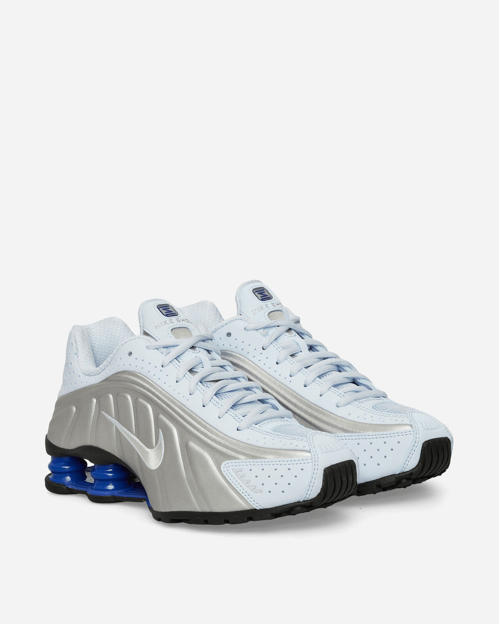 Оригінальна Womens Shox R4 Sneakers Blue Tint Nike – вид ззаду