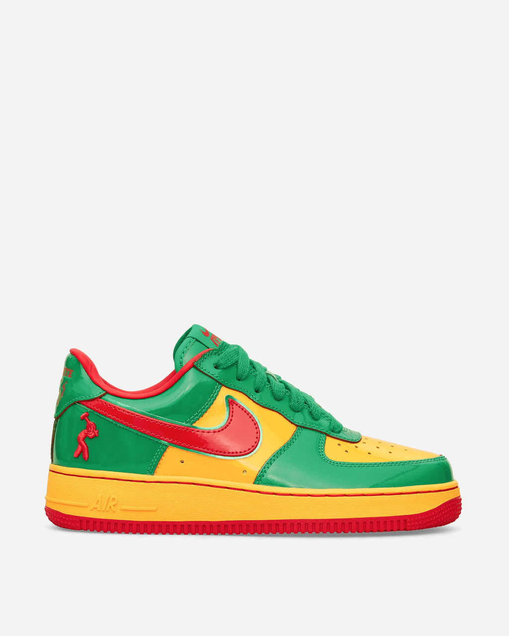 Оригінальна Us Force 1 Sneakers Lucky Green Nike – боковий вид