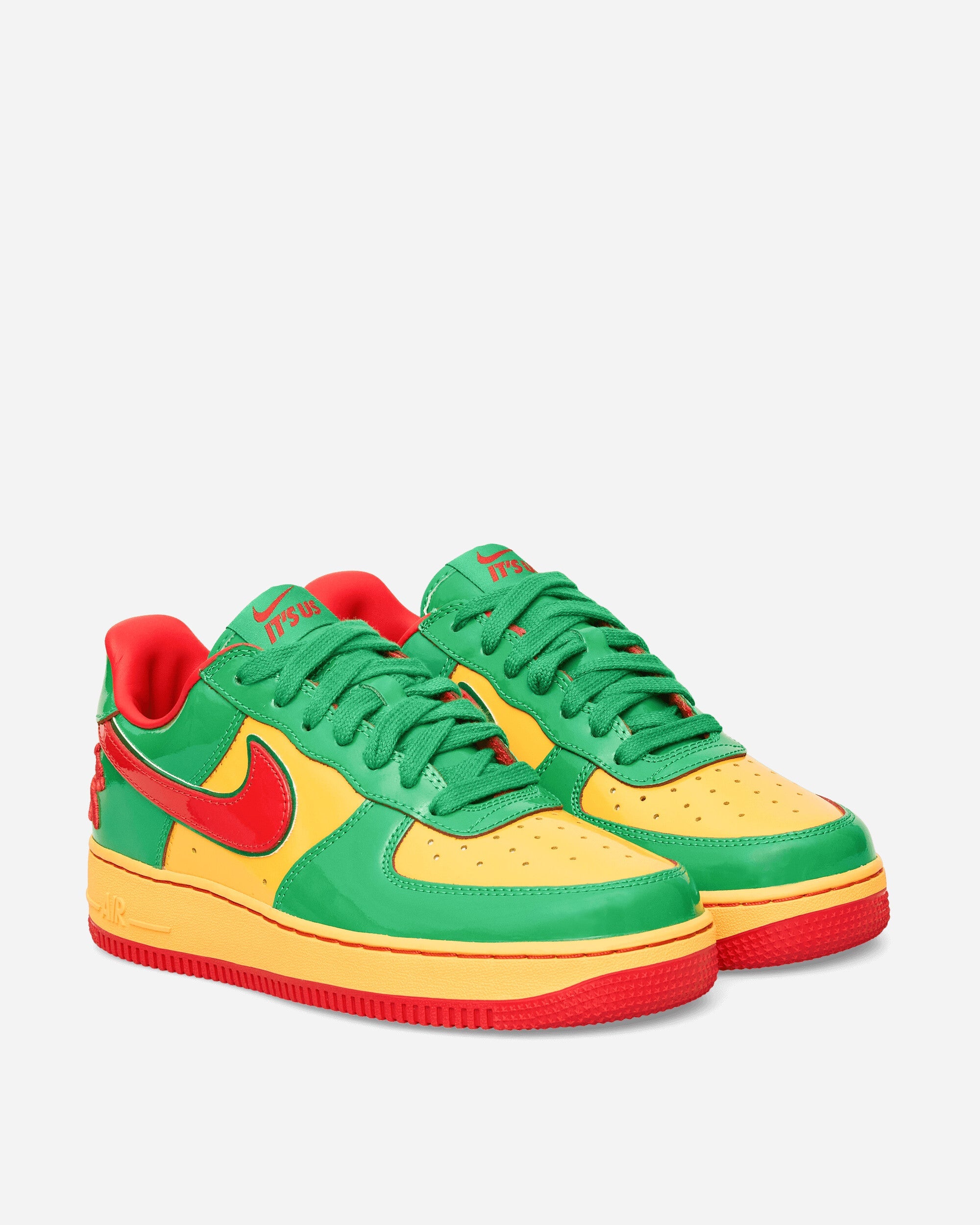Оригінальна Us Force 1 Sneakers Lucky Green Nike – вид ззаду - NIKE