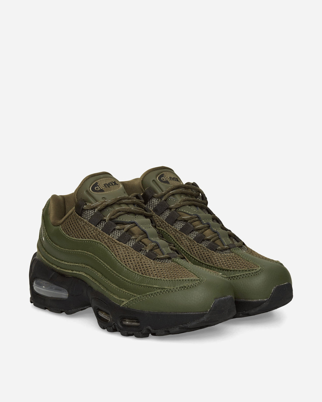 Womens Air Max 95 Sneakers Cargo Khaki Nike оригінал – Купити в Україні – вид ззаду