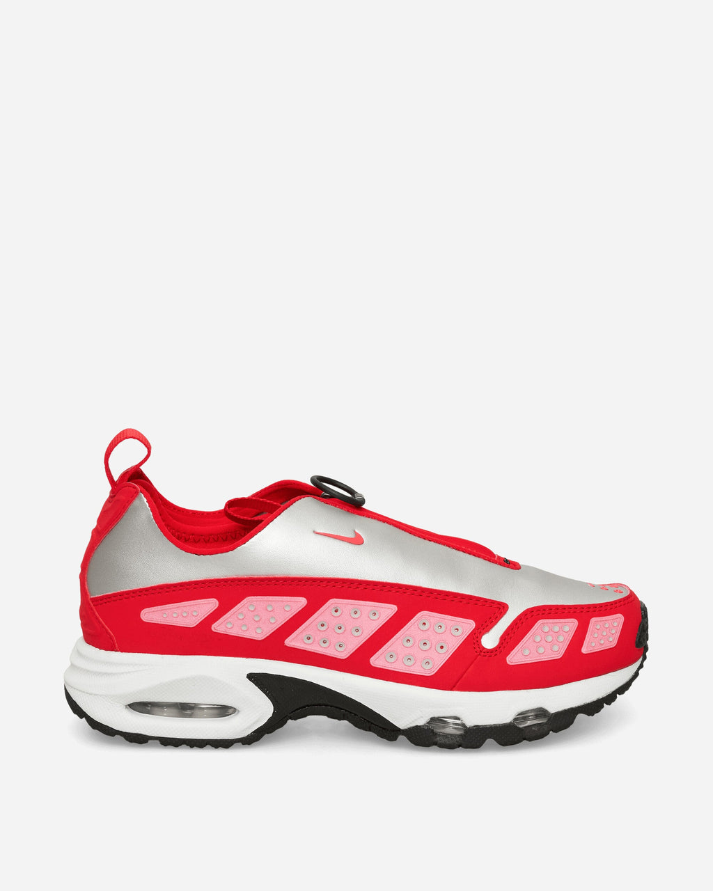 Womens Air Max Sndr Sneakers Silver Nike оригінал – Купити в Україні – боковий вид