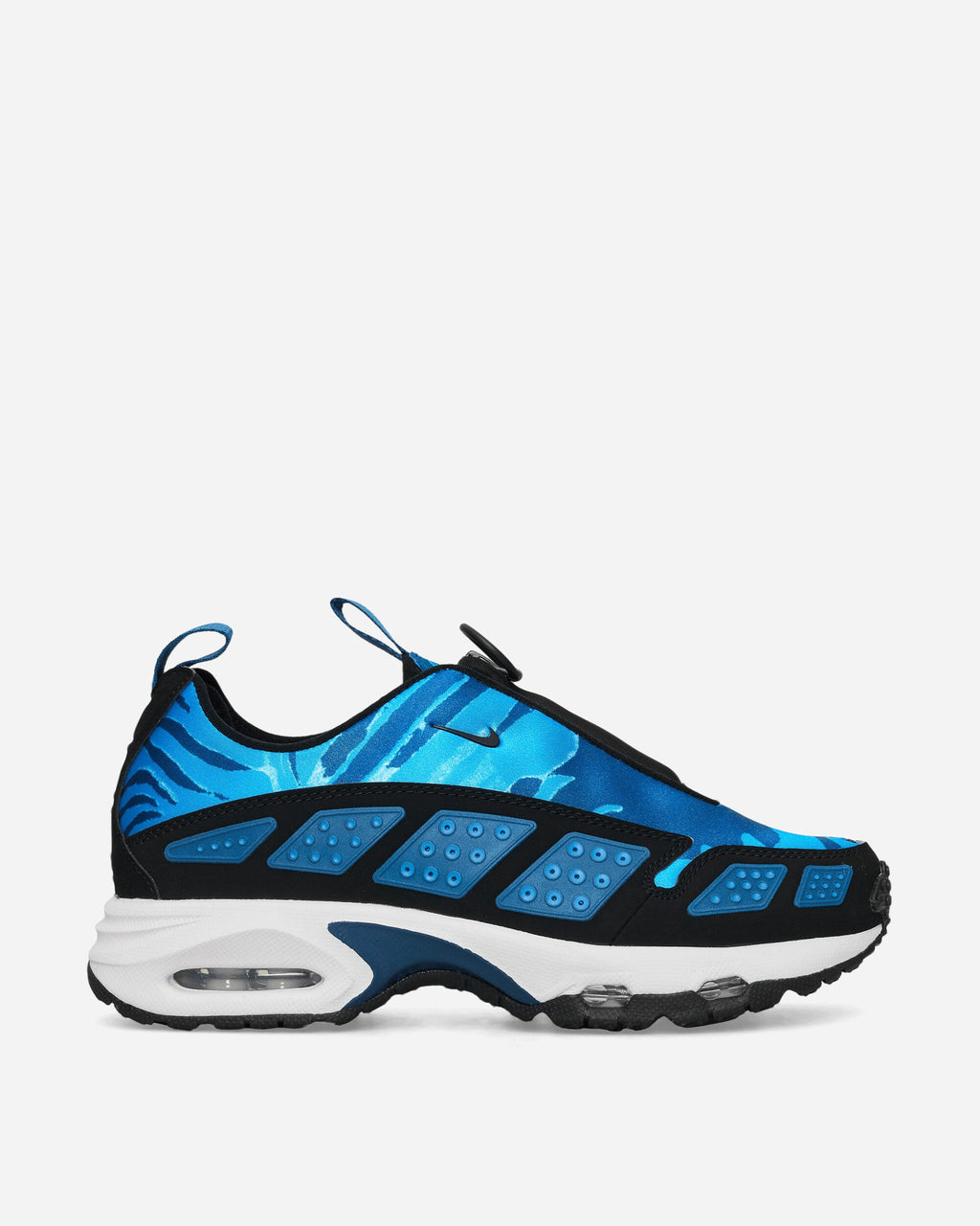 Womens Air Max Sndr Camo Sneakers Court Blue Nike – Гарантія оригінальності – боковий вид
