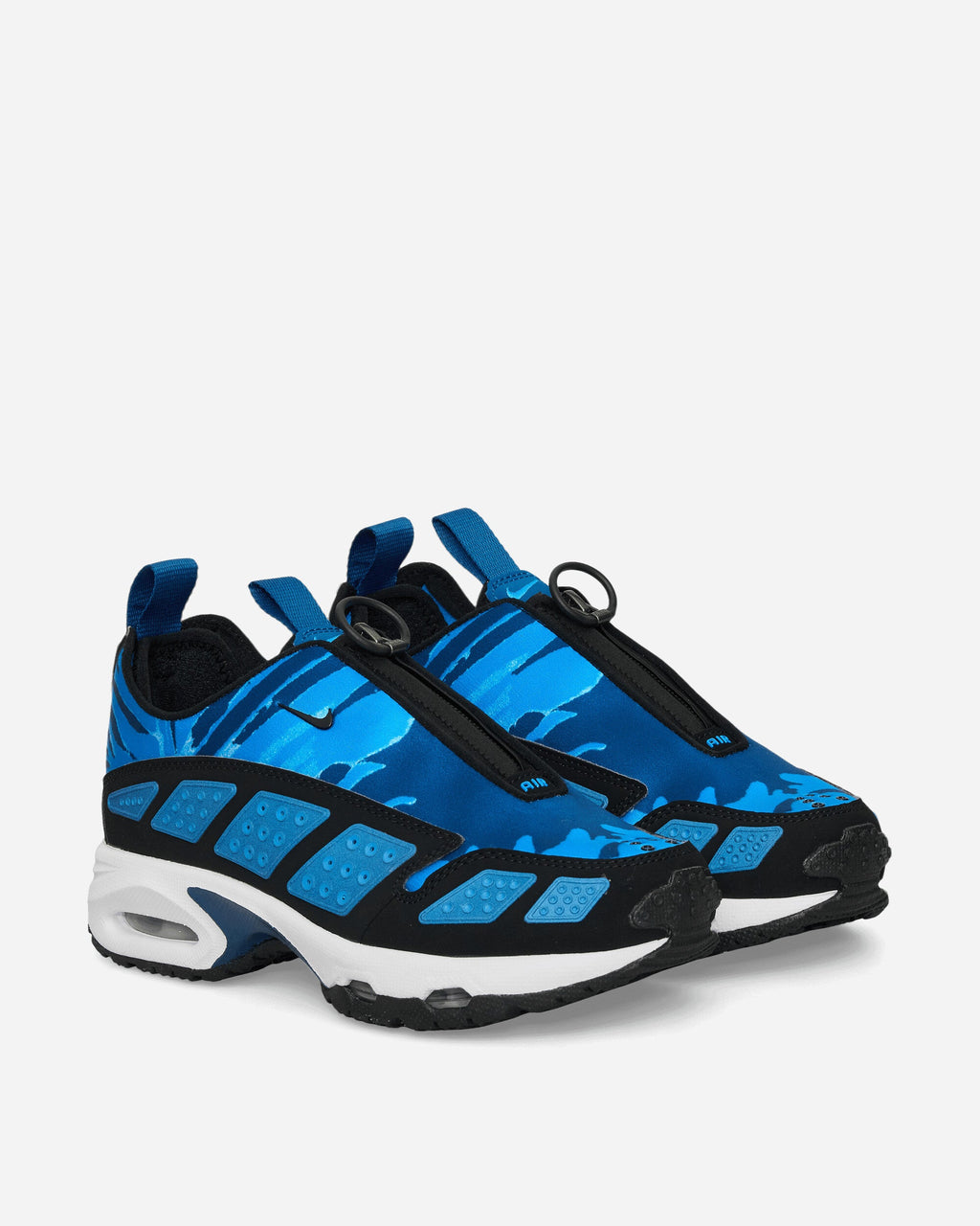 Womens Air Max Sndr Camo Sneakers Court Blue Nike – Гарантія оригінальності – вид ззаду