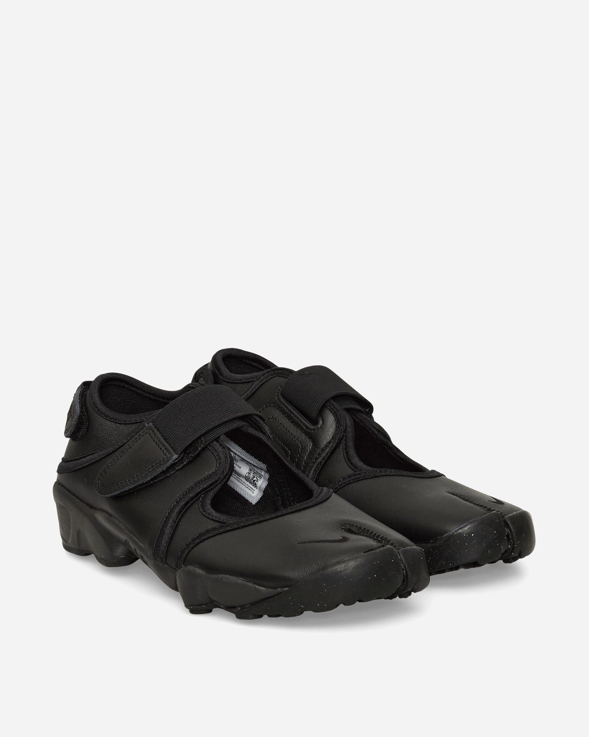 Оригінальна Womens Air Rift Leather Sandals Black Nike – вид ззаду - NIKE