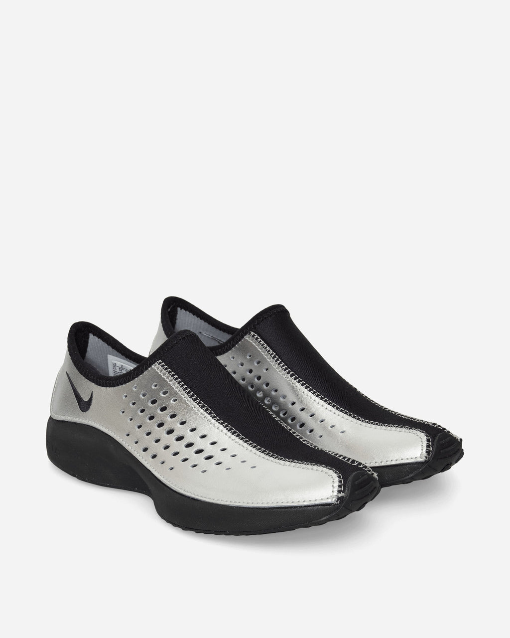 Womens Air Superfly Moc Sneakers Metallic Silver Nike оригінал – Купити в Україні – вид ззаду