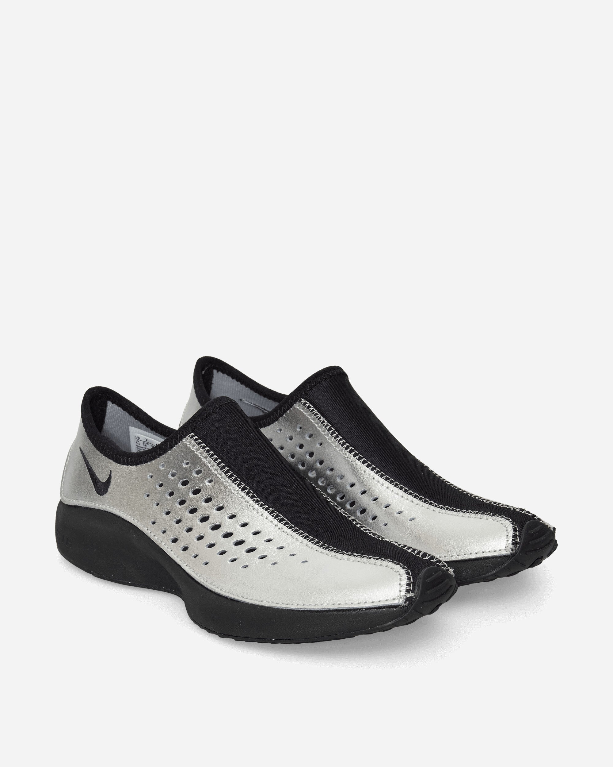 Womens Air Superfly Moc Sneakers Metallic Silver Nike оригінал – Купити в Україні – вид ззаду - NIKE