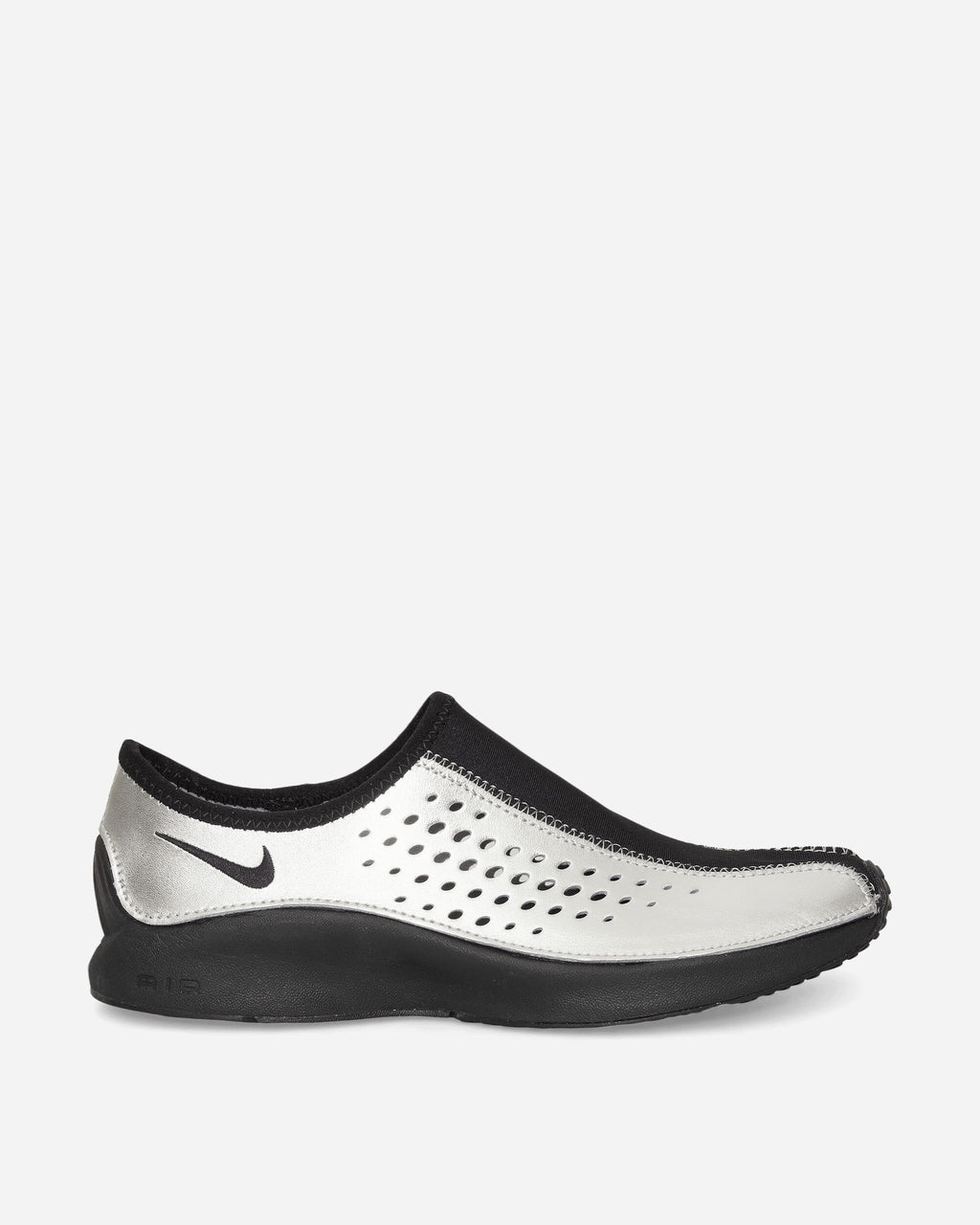 Womens Air Superfly Moc Sneakers Metallic Silver Nike оригінал – Купити в Україні – боковий вид