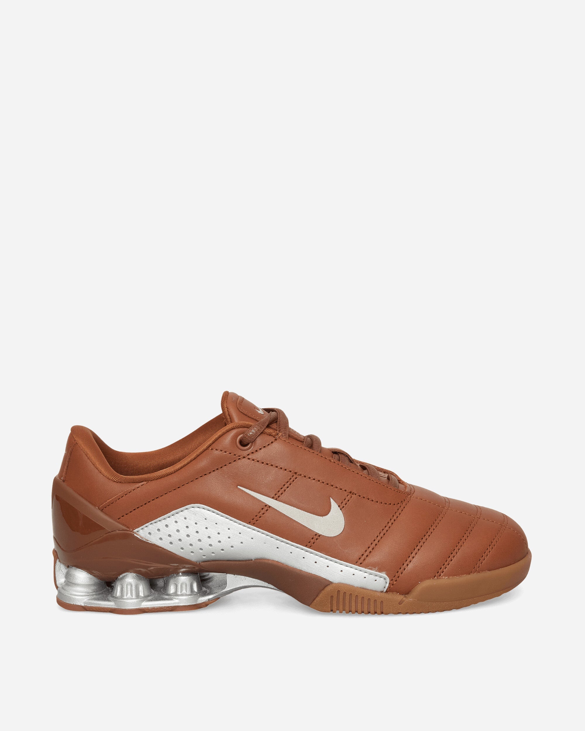 Оригінальна Womens T90 Shox Magia Sneakers Pecan Nike – боковий вид - NIKE