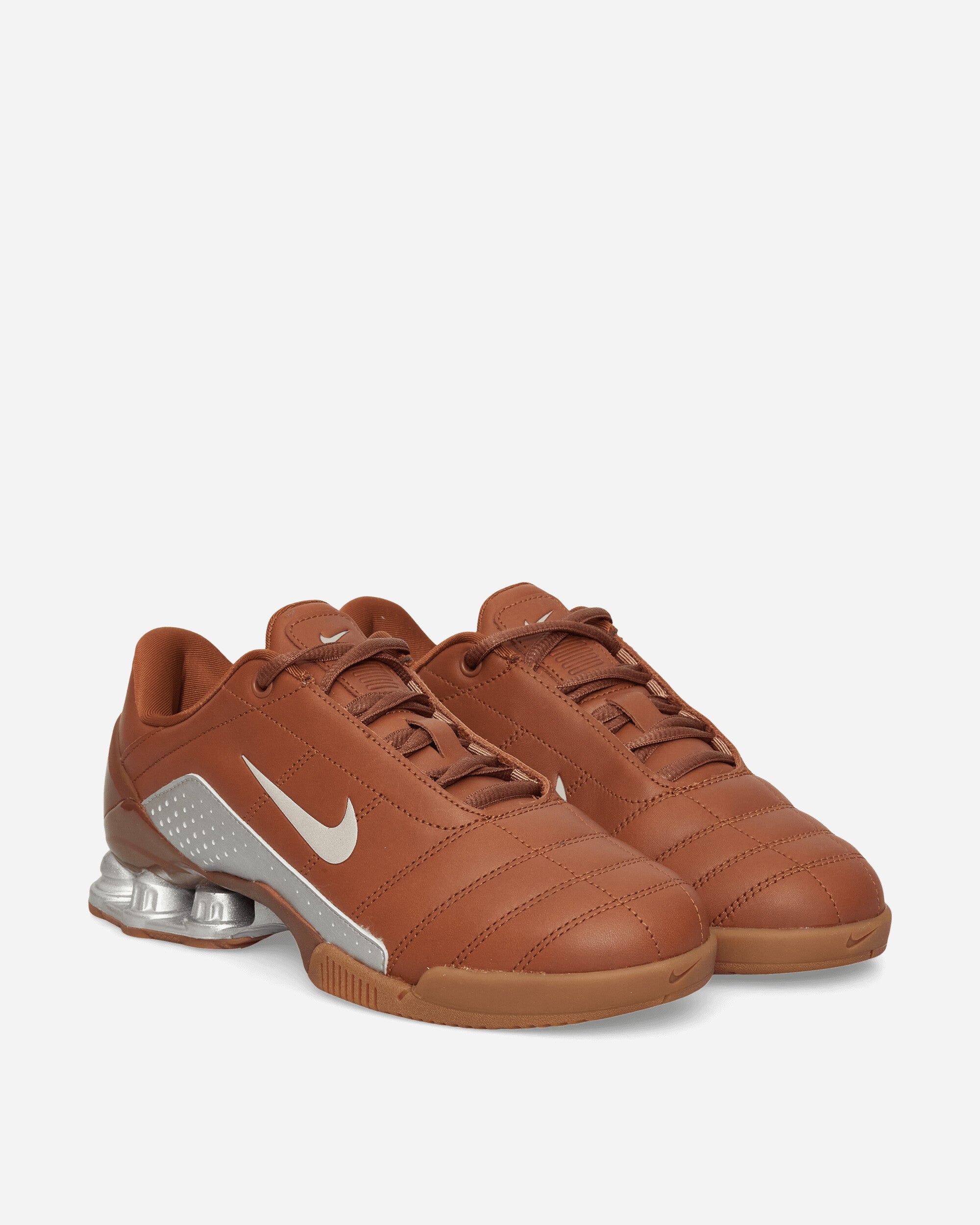 Оригінальна Womens T90 Shox Magia Sneakers Pecan Nike – вид ззаду - NIKE