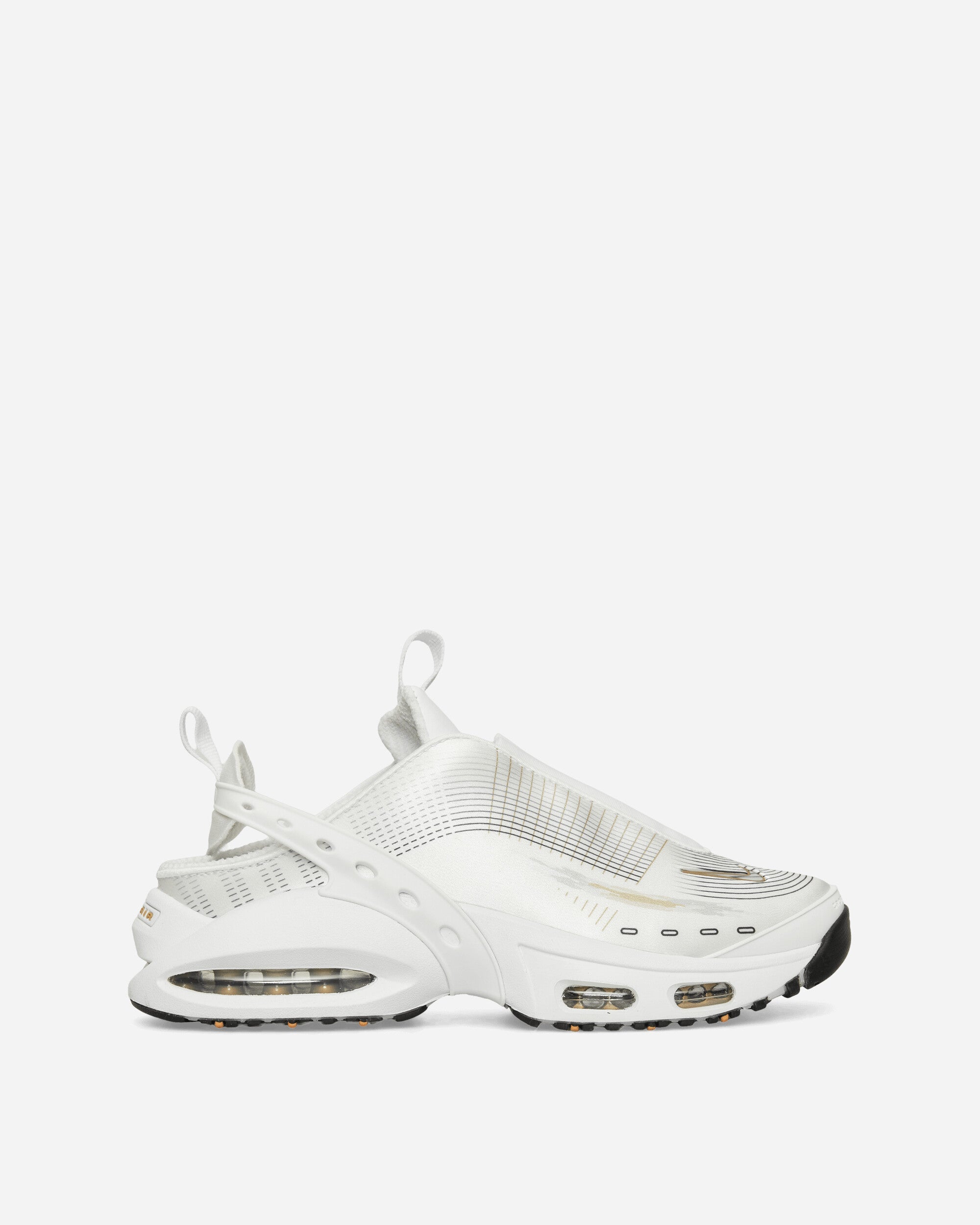 Womens Air Max Craze Sneakers White Nike оригінал – Купити в Україні – боковий вид - NIKE