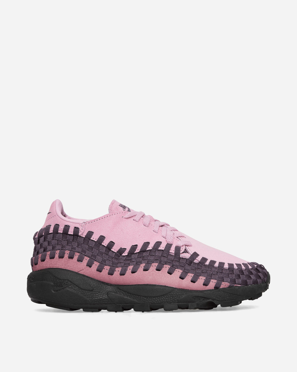 Оригінальна Womens Air Footscape Woven Sneakers Beyond Pink Nike – вид ззаду
