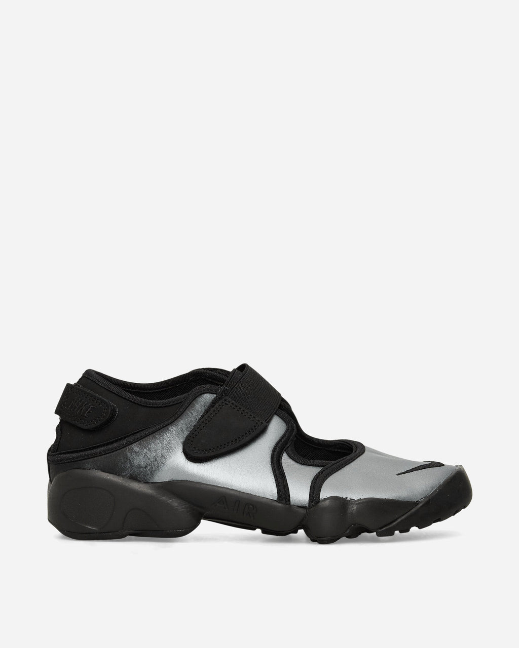 Womens Air Rift Leather Sandals Metallic Silver Nike – Гарантія оригінальності – боковий вид