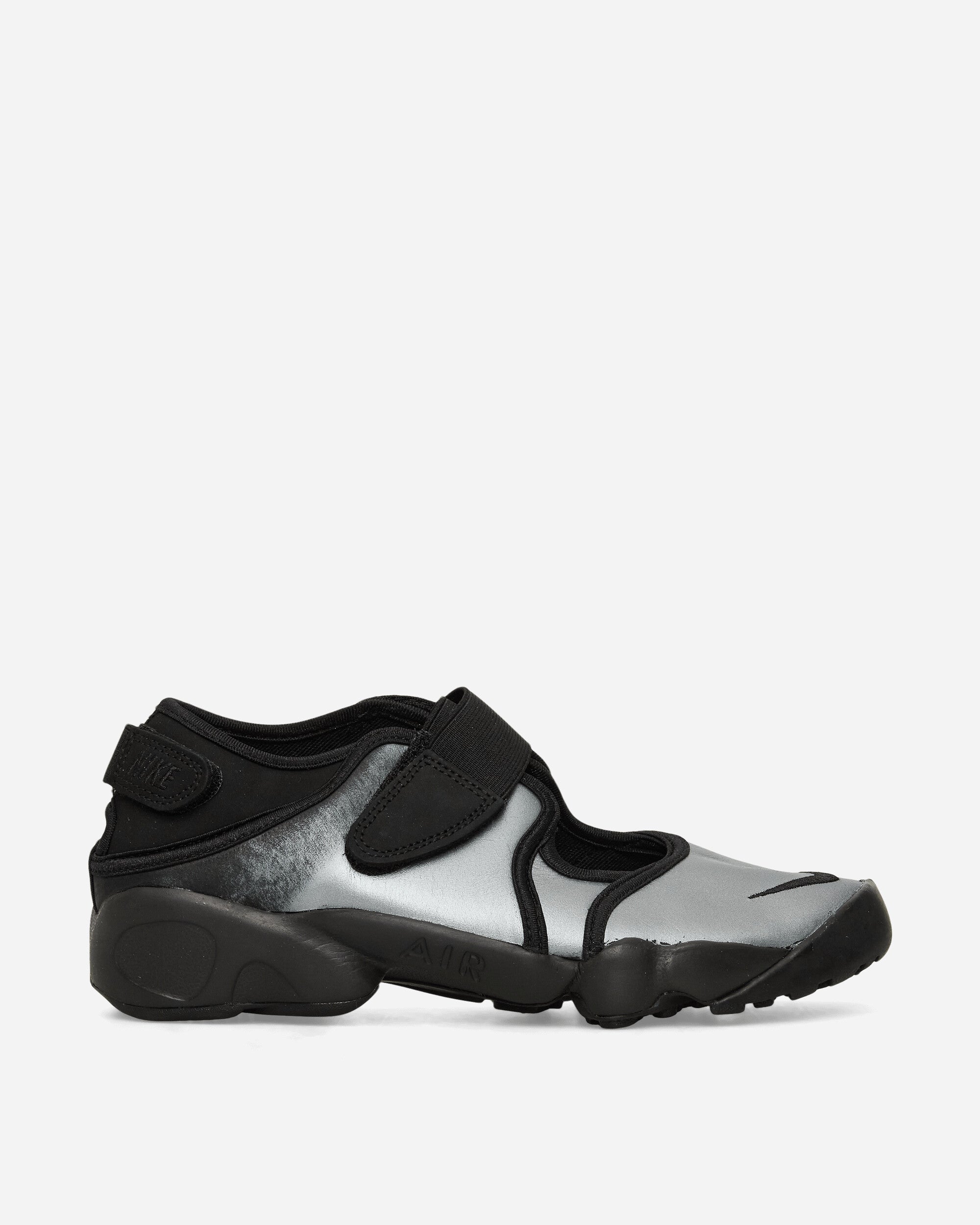 Womens Air Rift Leather Sandals Metallic Silver Nike – Гарантія оригінальності – боковий вид