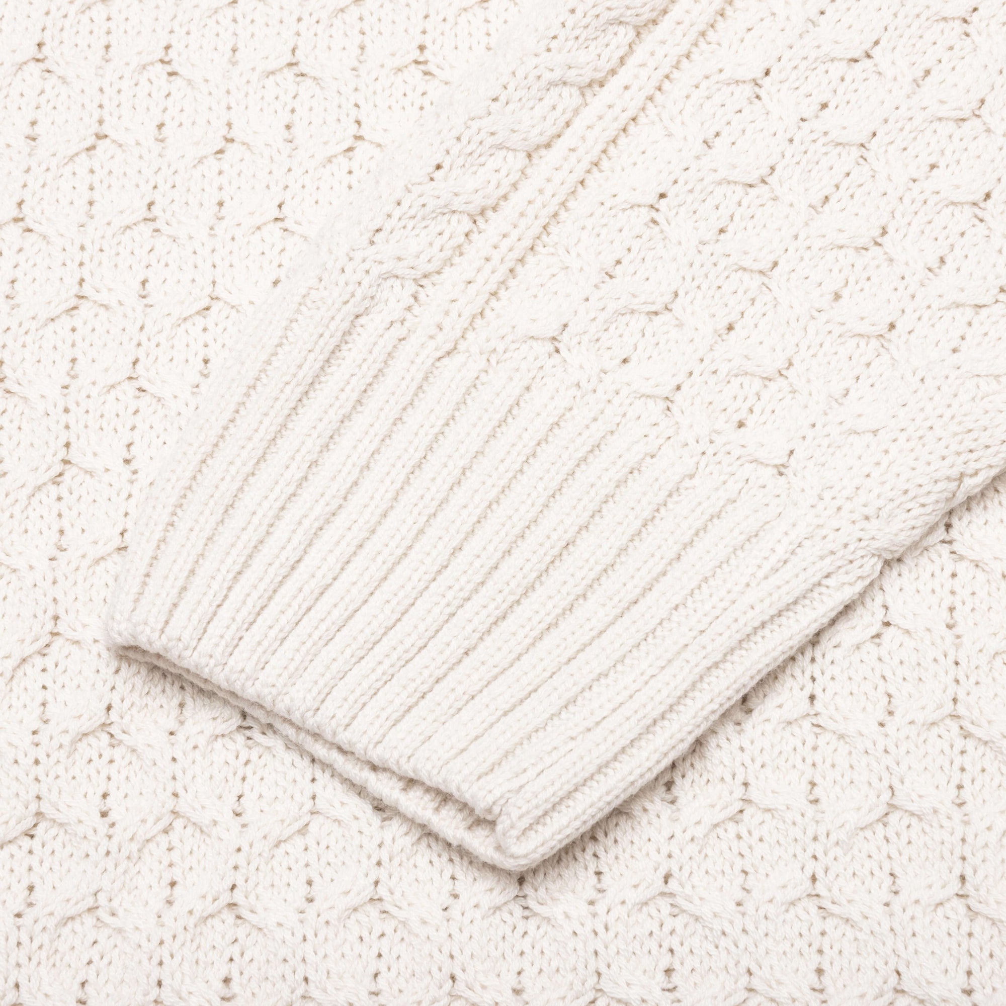 Life Cable Knit Turtleneck Sweater Light Bone Nike – Гарантія оригінальності – збільшений вид - NIKE