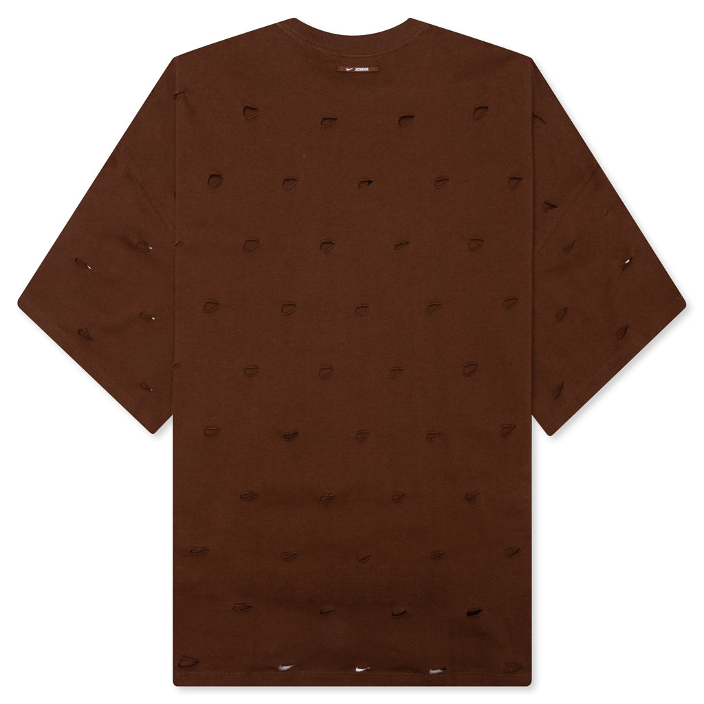 Nrg He Swoosh Tee Cacao Wow Nike оригінал – Купити в Україні – вид ззаду