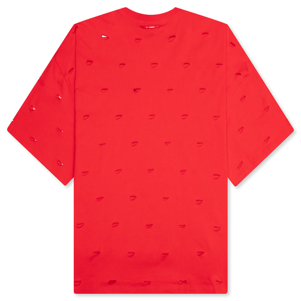 Nrg He Swoosh Tee University Red Nike – Гарантія оригінальності – вид ззаду
