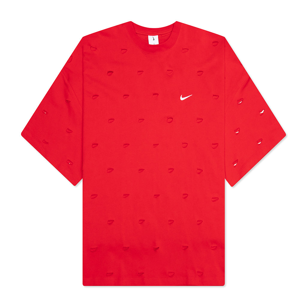 Nrg He Swoosh Tee University Red Nike – Гарантія оригінальності – боковий вид