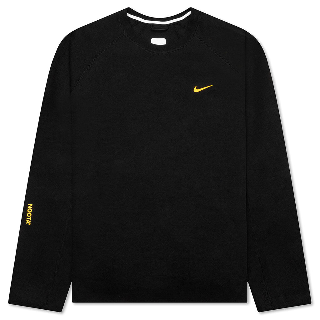 Оригінальна Tech Fleece Crew Black Nike – боковий вид