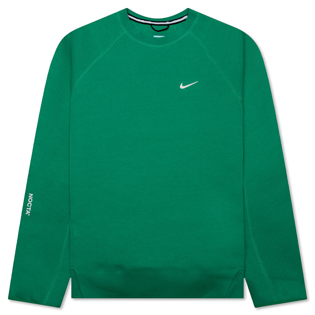 Оригінальна Tech Fleece Crew Stadium Green Nike – боковий вид