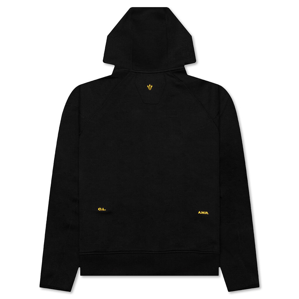 Оригінальна Tech Fleece Hoodie Black Nike – вид ззаду