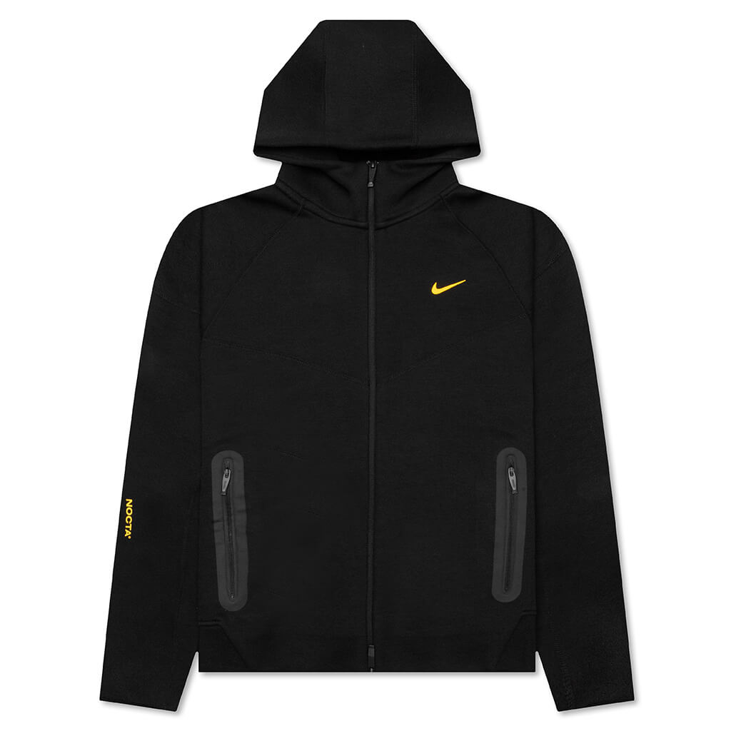 Оригінальна Tech Fleece Hoodie Black Nike – боковий вид