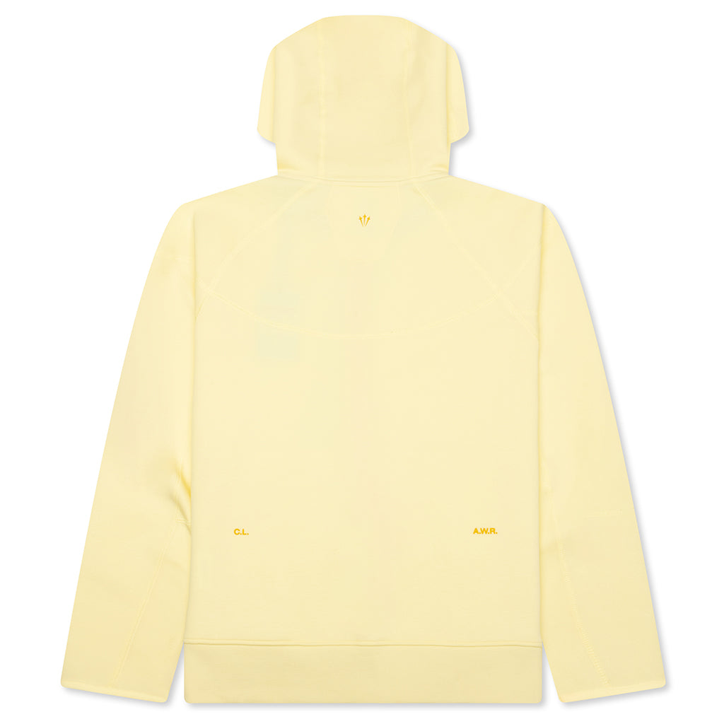 Tech Fleece Hoodie Citron Tint Nike оригінал – Купити в Україні – вид ззаду