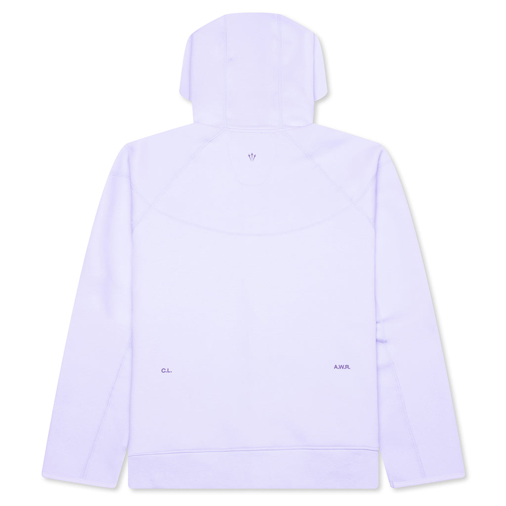 Tech Fleece Hoodie Palest Purple Nike оригінал – Купити в Україні – вид ззаду - NIKE