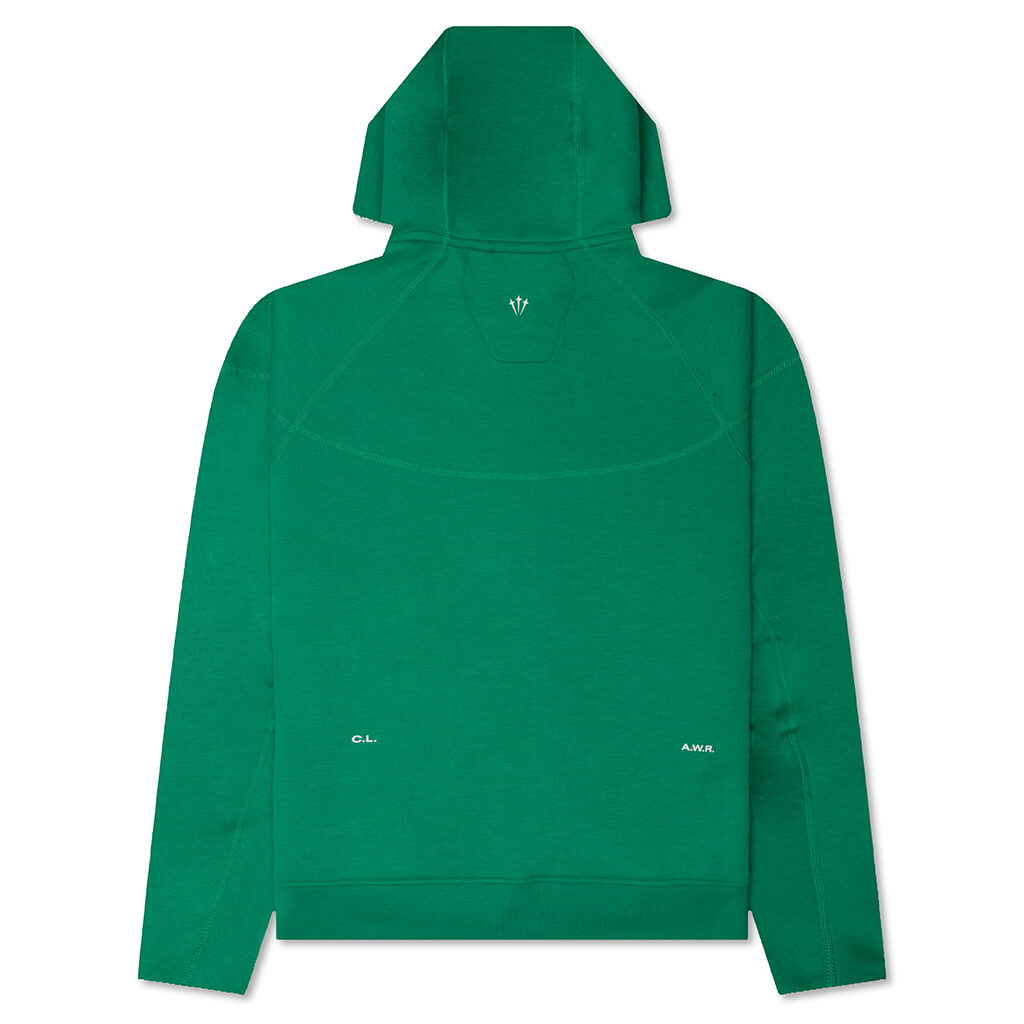 Tech Fleece Hoodie Stadium Green Nike оригінал – Купити в Україні – вид ззаду