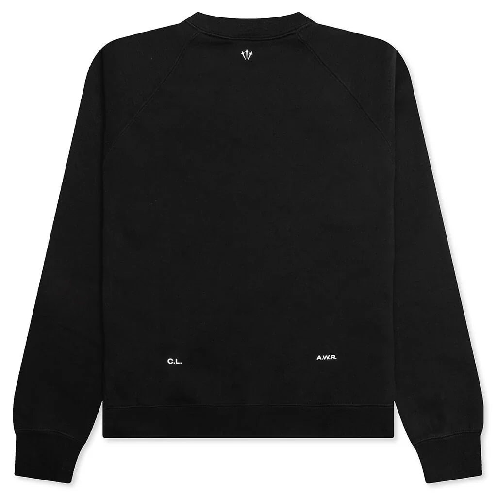 Nocta Fleece Cs Crew Nike оригінал – Купити в Україні – вид ззаду - NIKE