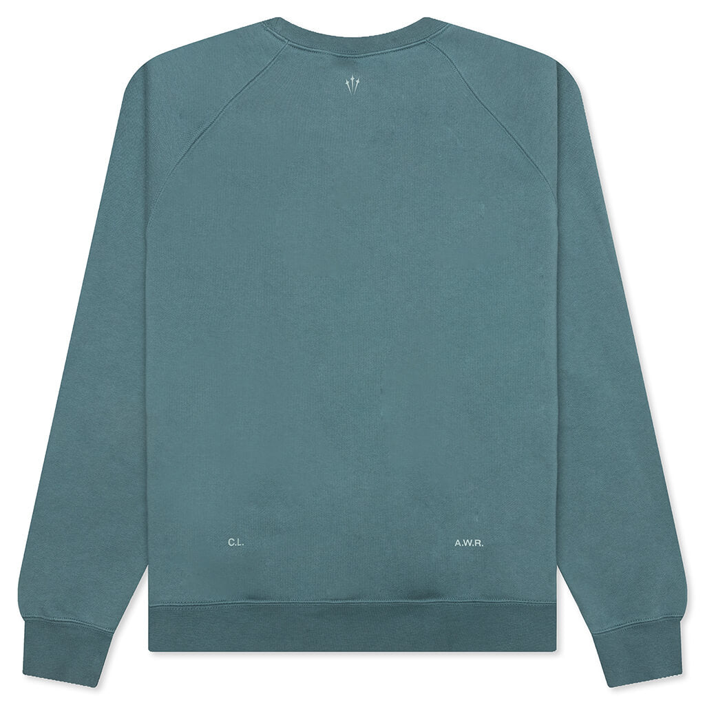 Оригінальна Nrg Fleece Crew Mineral Slate Nike – вид ззаду