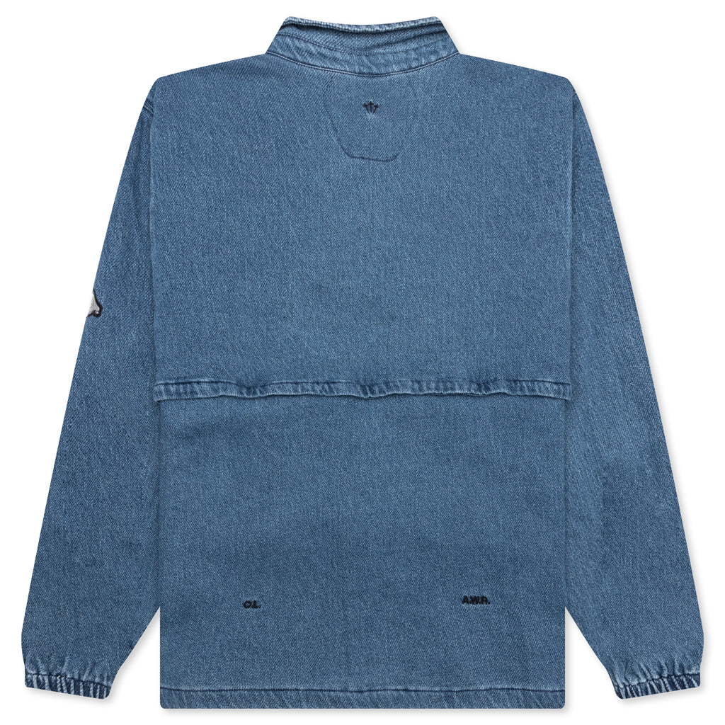 Nrg Opal Denim Button Down French Blue Nike оригінал – Купити в Україні – вид ззаду
